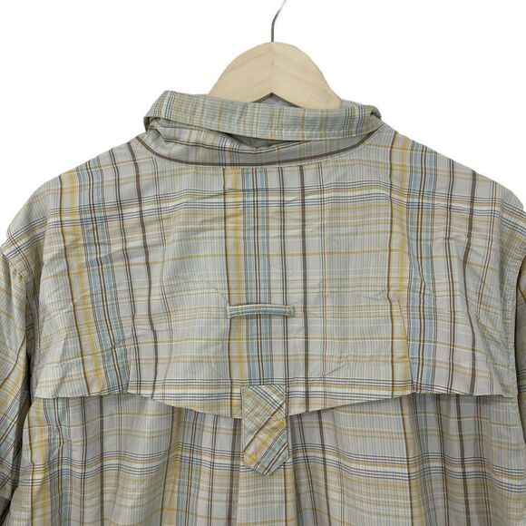 ExOfficio Large Button Shirt Travel Lightweight Long Sleeve Vented Mens - Picture 12 of 16